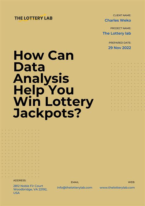 How Can Data Analysis Help You Win Lottery .
